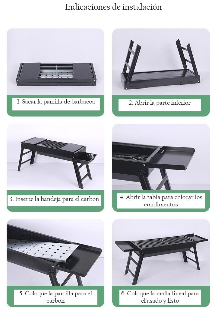 PARRILLA BBQ 60CM LINEAL